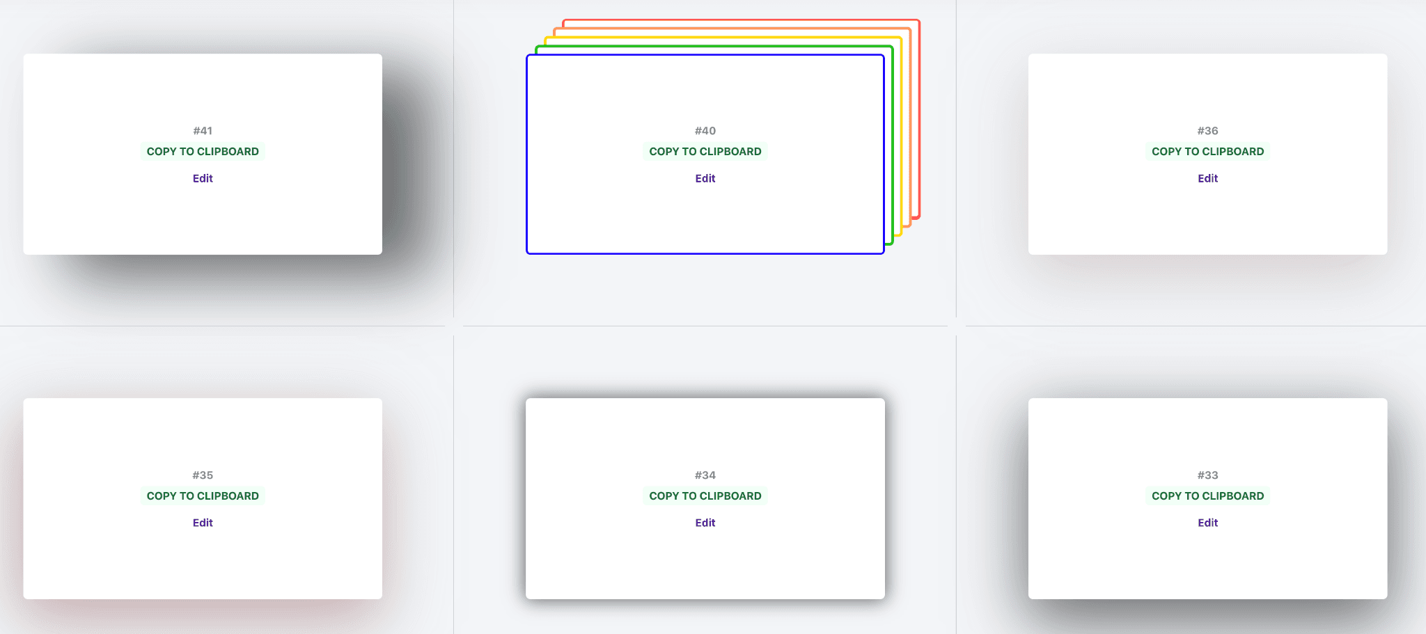 박스 디자인을 쉽게 생성할 수 있는: Box Shadow Art