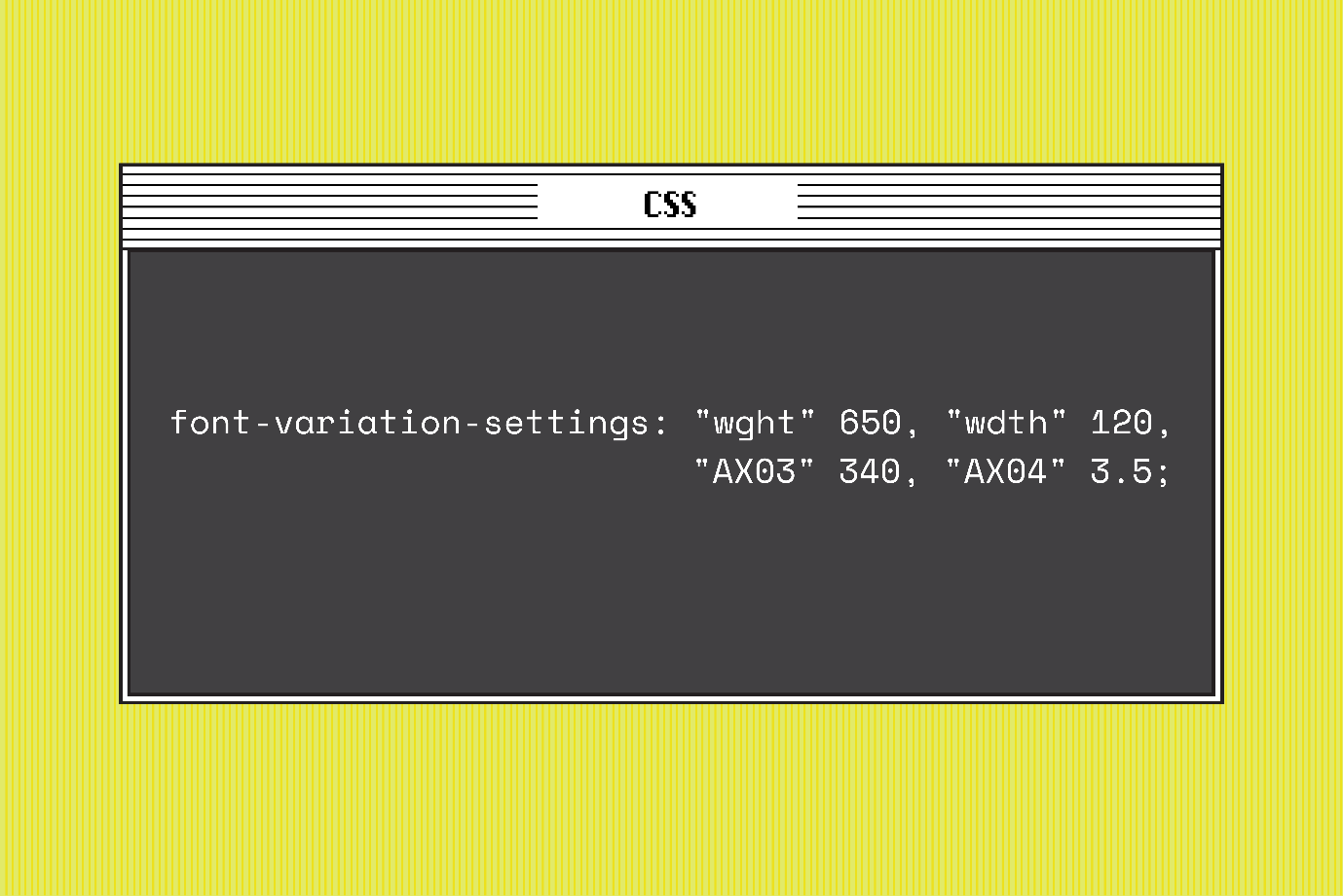 CSS 가변 폰트