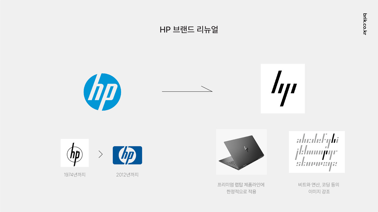 HP 브랜드 리뉴얼