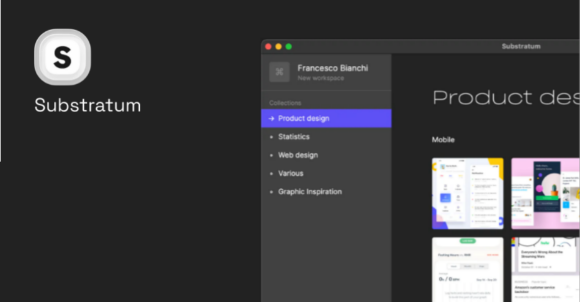 레퍼런스 수집 및 관리가 쉬워지는, Substratum