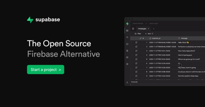 open source supabase
