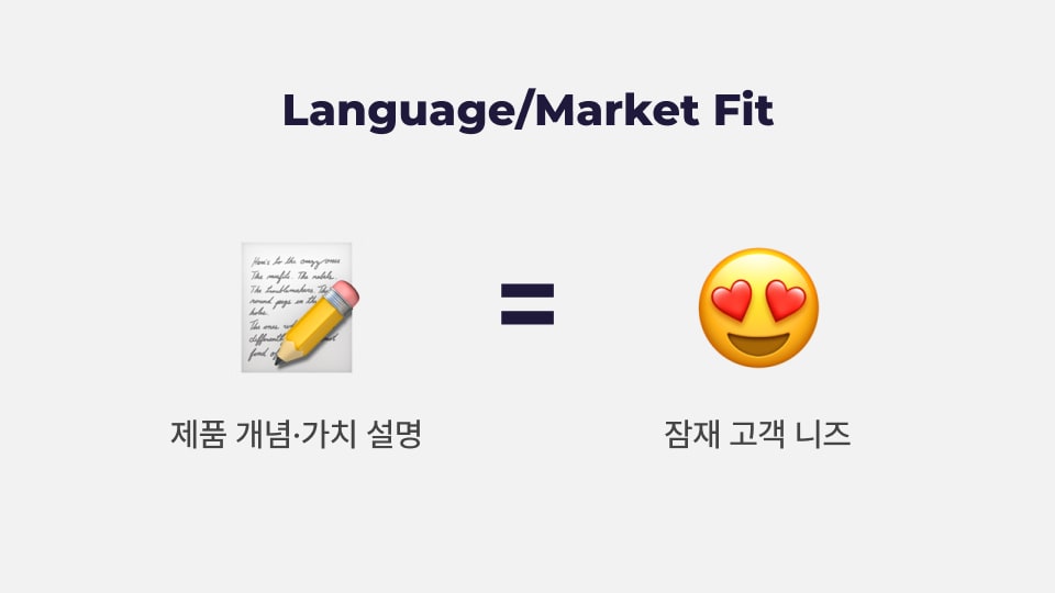 Language Market Fit