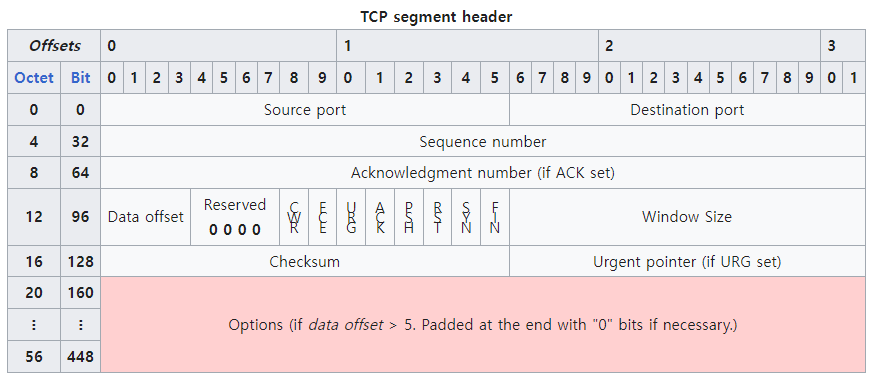 TCP 구조