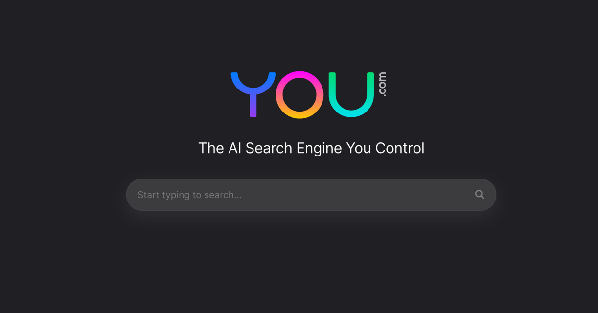 AI 검색엔진 'You.com'