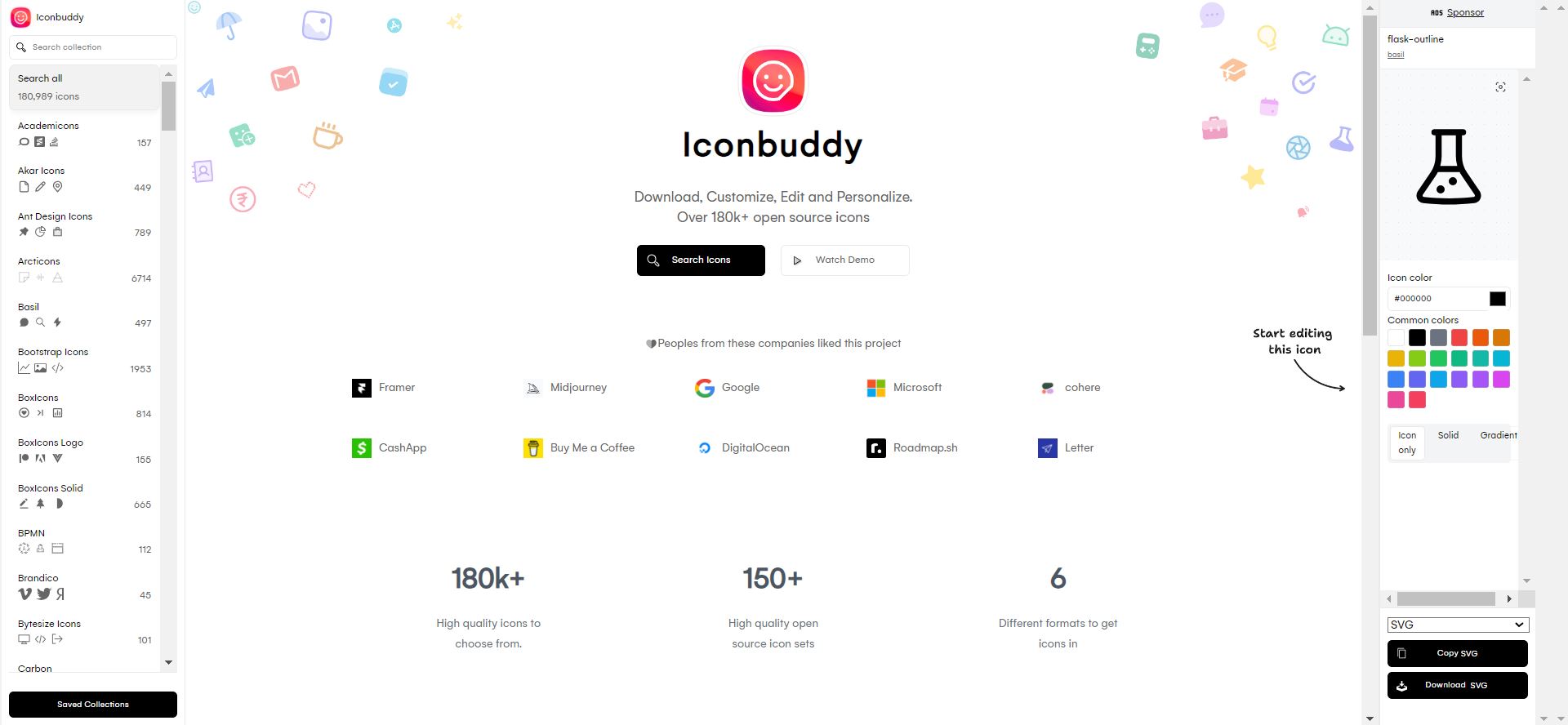 무료 아이콘 Iconbuddy