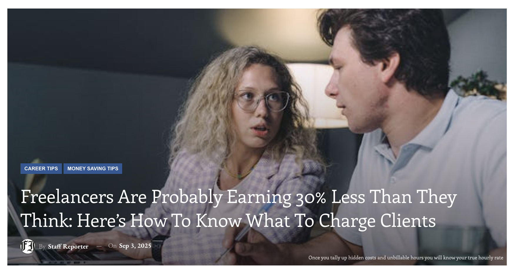 프리랜서 하시게요? 그럼 기획을 잘 하셔야겠네요?