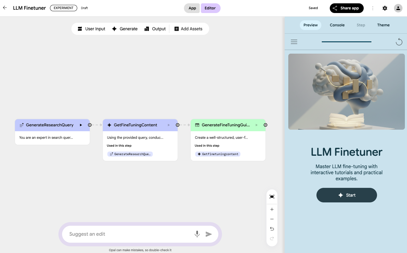 구글 ‘Opal’로 코드 없이 나만의 AI 미니 앱 만든 후기