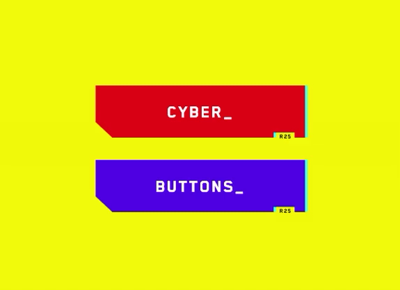 순수하게 CSS로만 제작한 사이버펑크 2077 버튼